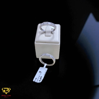 Nhẫn nữ vàng trắng (mã NN 7179)